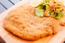 Backroom Dinner Featuring Schnitzel